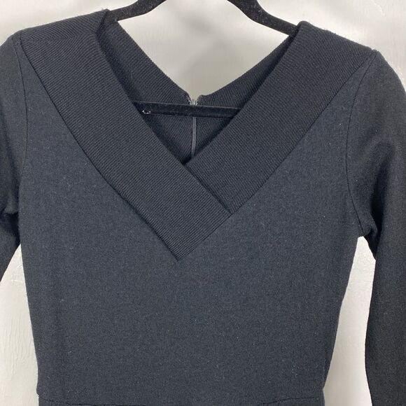 Clifford and Wills Vintage Black Wool Gaiters Jumpsuit XSP - Picture 2 of 12